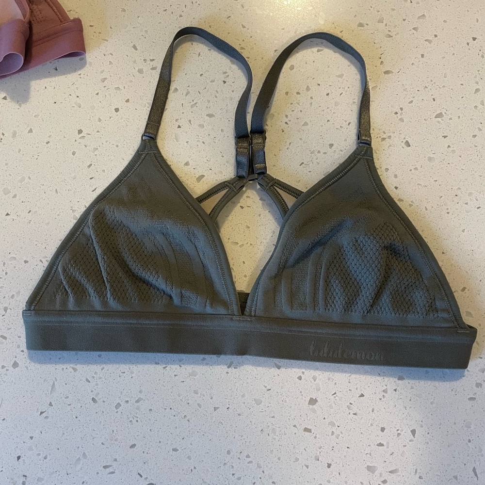 2 Lululemon Bras- Rose & Sage - Picture 7 of 15